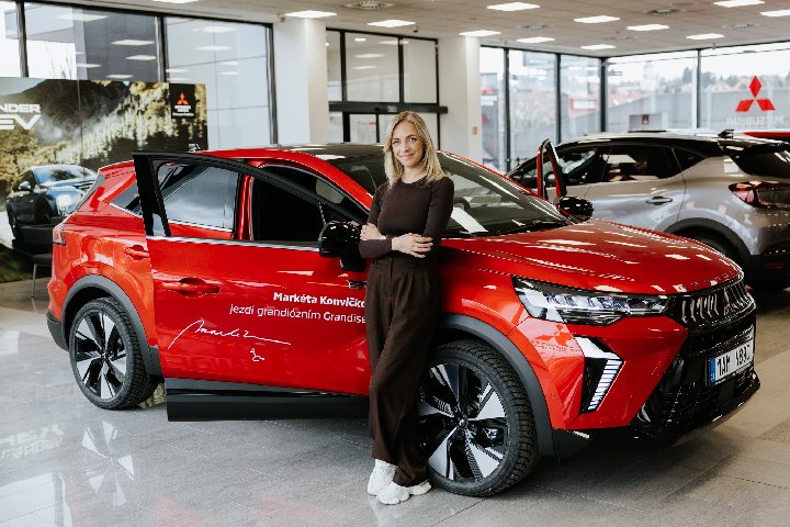 Nové Mitsubishi Grandis: Markéta Konvičková
